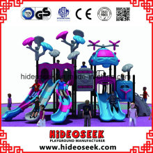 China Factory Customized Children′s Plastic Playground